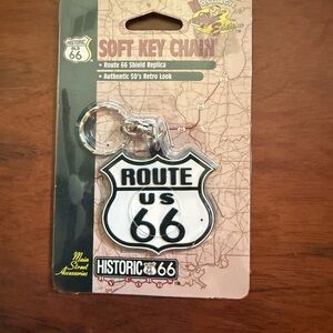 Route 66 Soft Key Chain